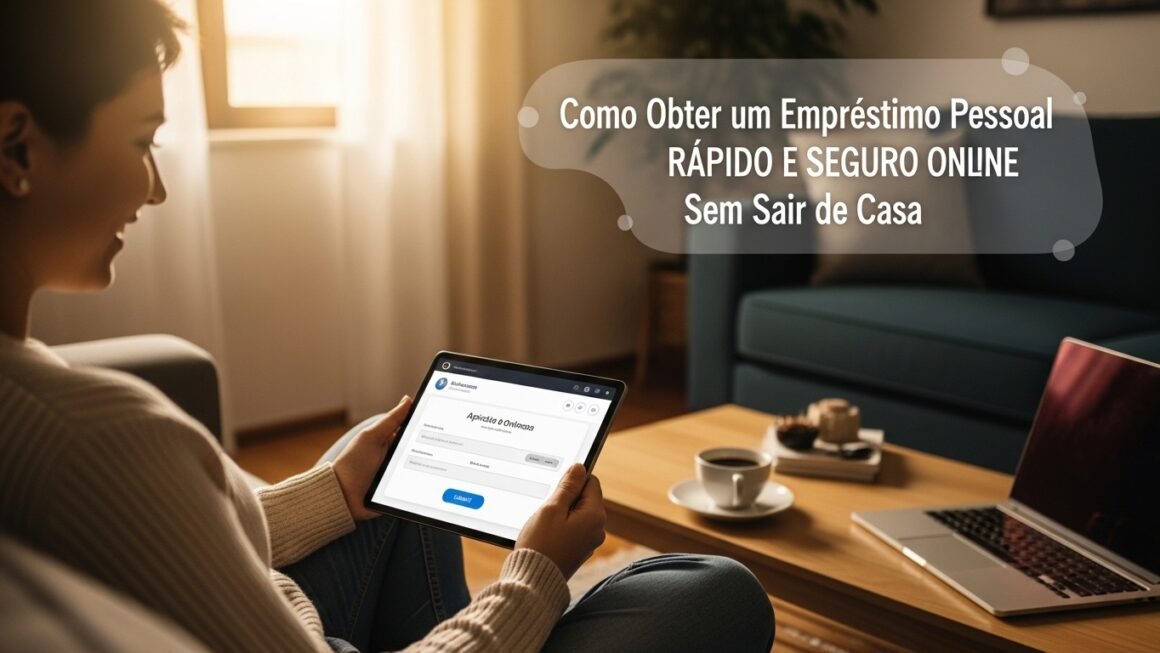 Como Conseguir Crédito Pessoal Online Rápido e Seguro Sem Sair de Casa