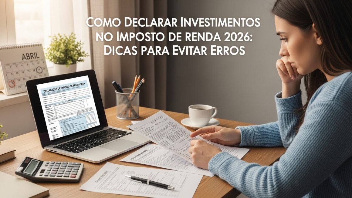 Como Declarar Investimentos no Imposto de Renda 2026: Dicas para Evitar Erros
