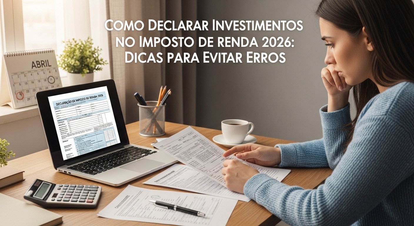 Como Declarar Investimentos no Imposto de Renda 2026: Dicas para Evitar Erros