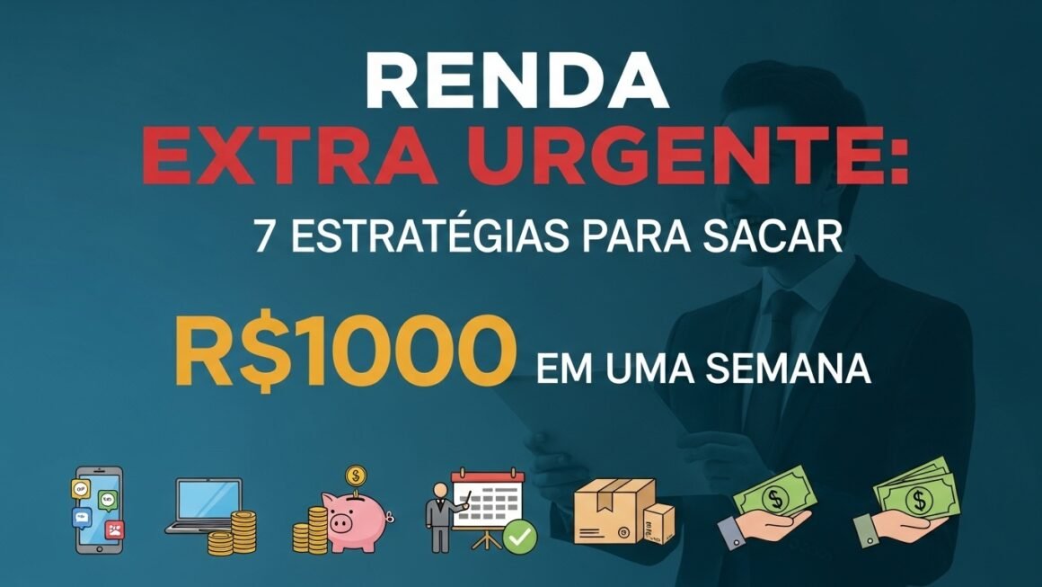 Renda Extra Urgente: 7 Estratégias Para Levantar 1000 Reais em uma Semana