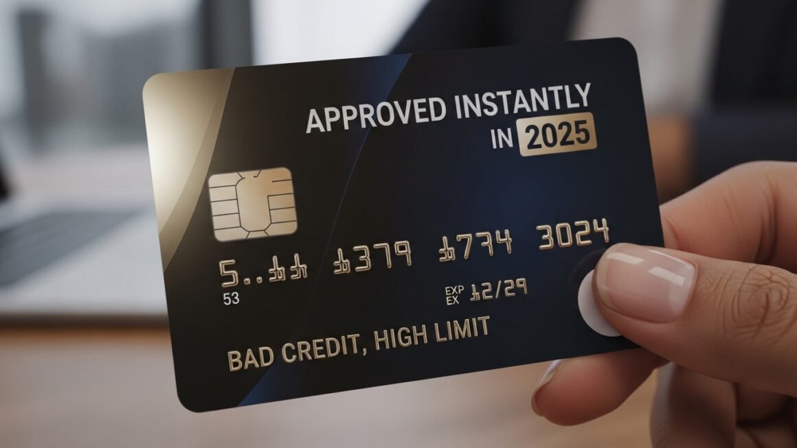 Cartão de Crédito para Negativado com Limite Alto: Aprovado na Hora em 2025