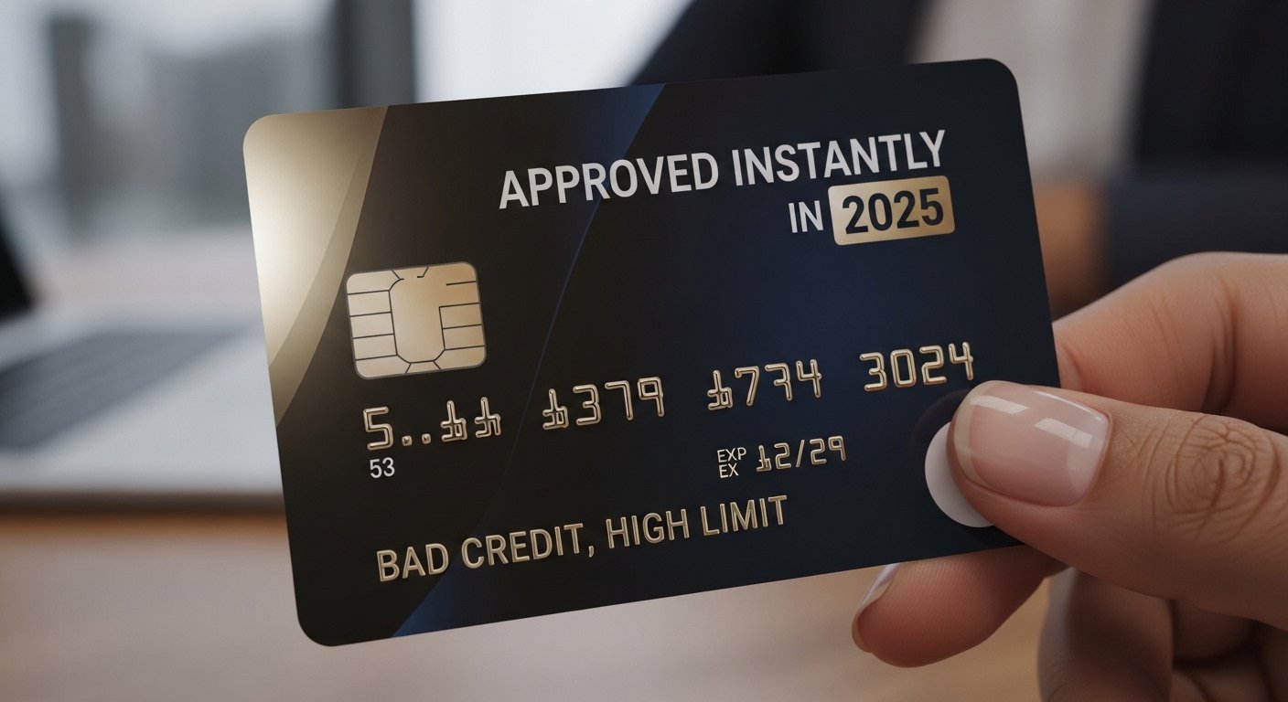 Cartão de Crédito para Negativado com Limite Alto: Aprovado na Hora em 2025