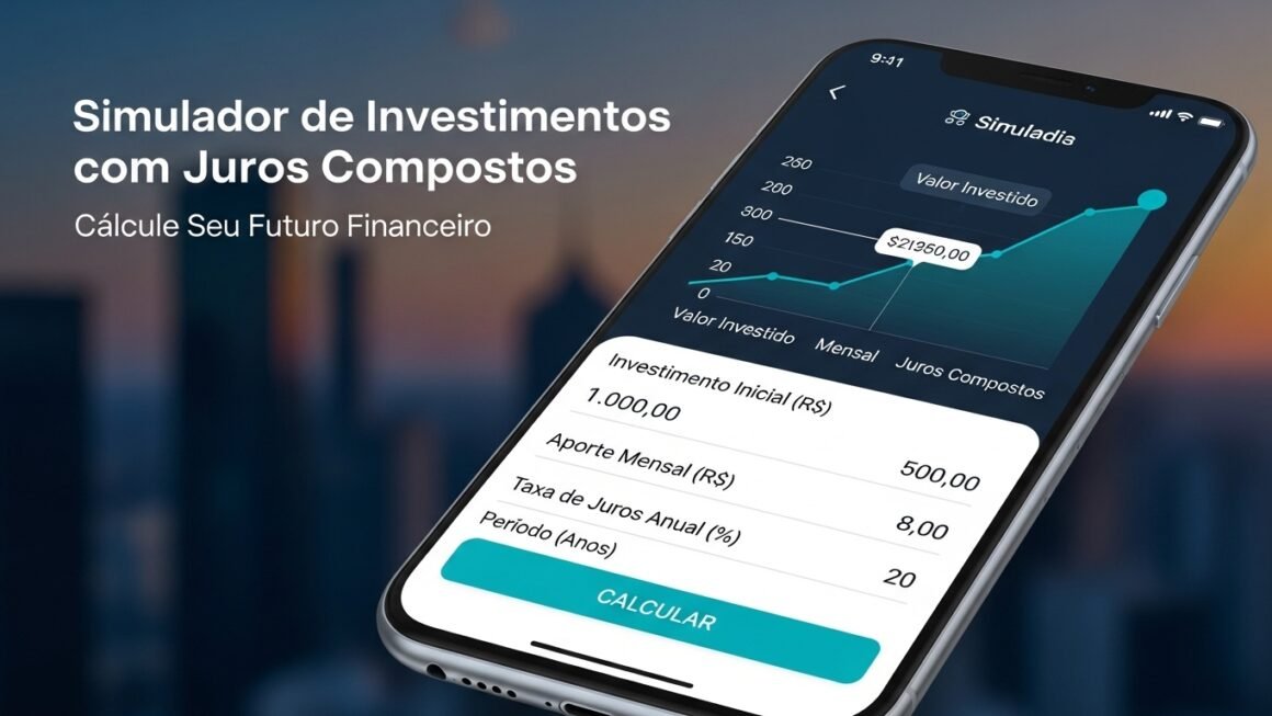 Simulador de Investimentos com Juros Compostos: Calcule seu Futuro Financeiro