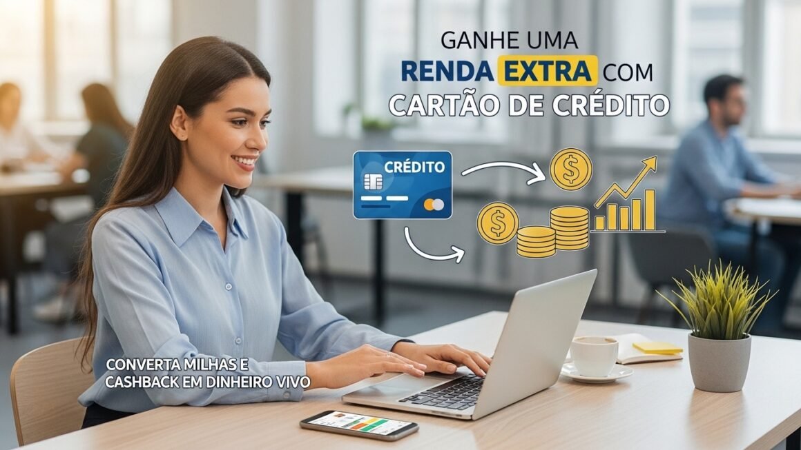 Renda Extra com Cartão de Crédito: Converta Milhas e Cashback em Dinheiro Vivo