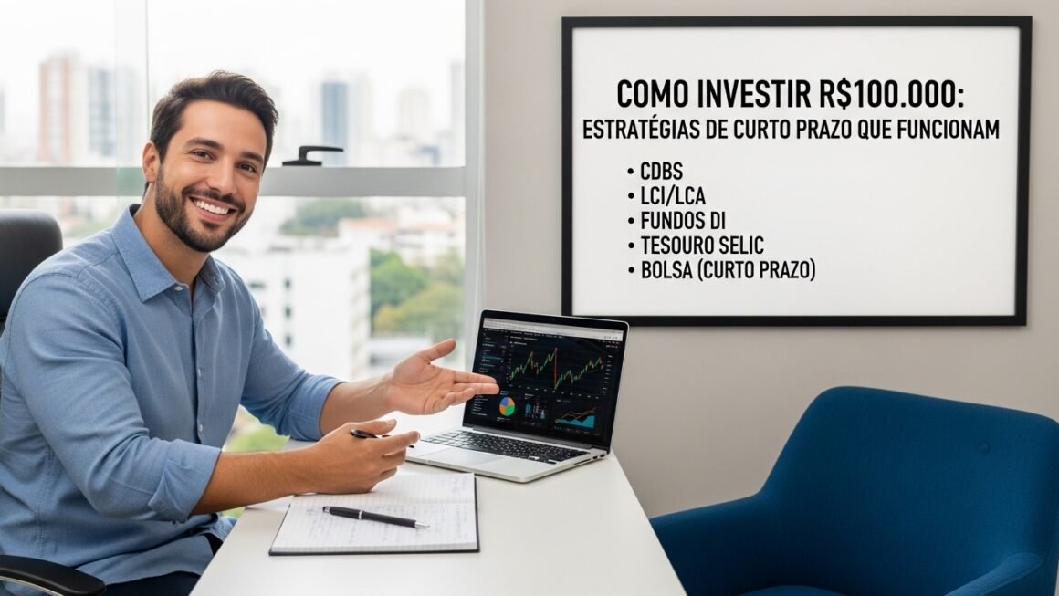 Como Investir 100 Mil Reais: Estratégias para Curto Prazo que Funcionam