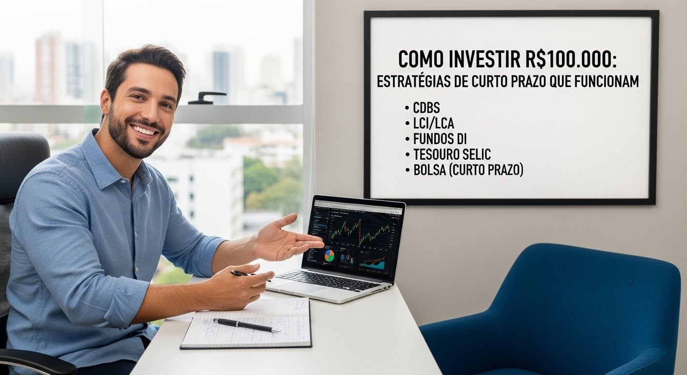 Como Investir 100 Mil Reais: Estratégias para Curto Prazo que Funcionam