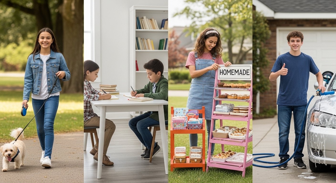 Renda Extra para Estudantes e Menores de 18 Anos: 7 Formas Seguras de Ganhar Dinheiro