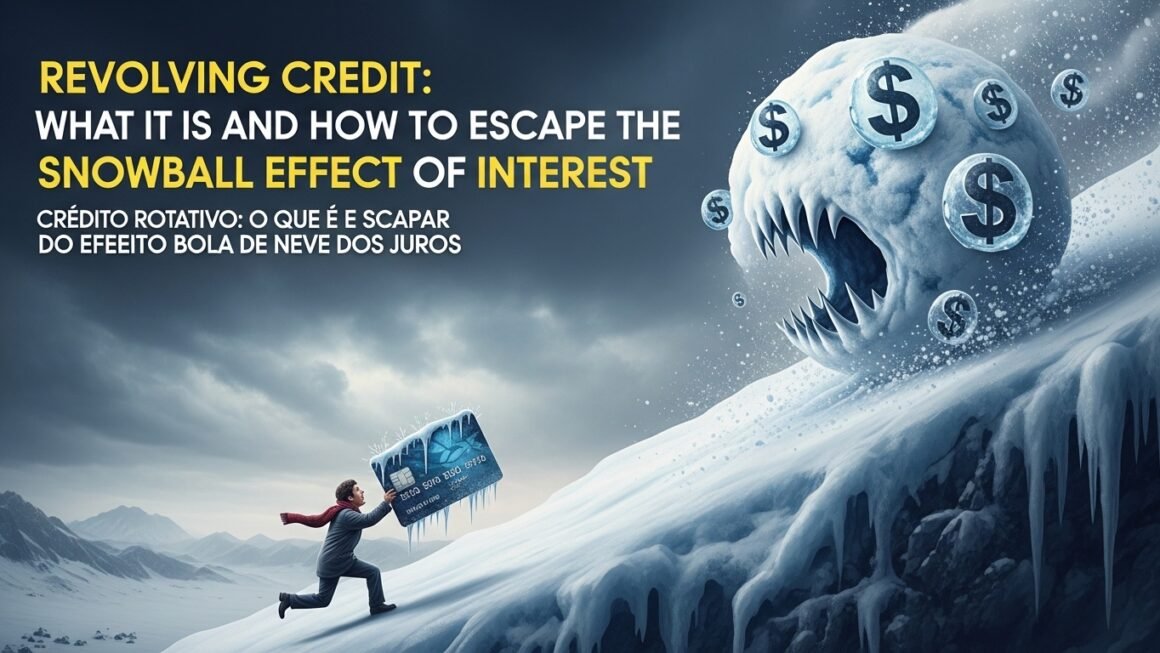 Crédito Rotativo: O Que É e Como Fugir da Bola de Neve dos Juros