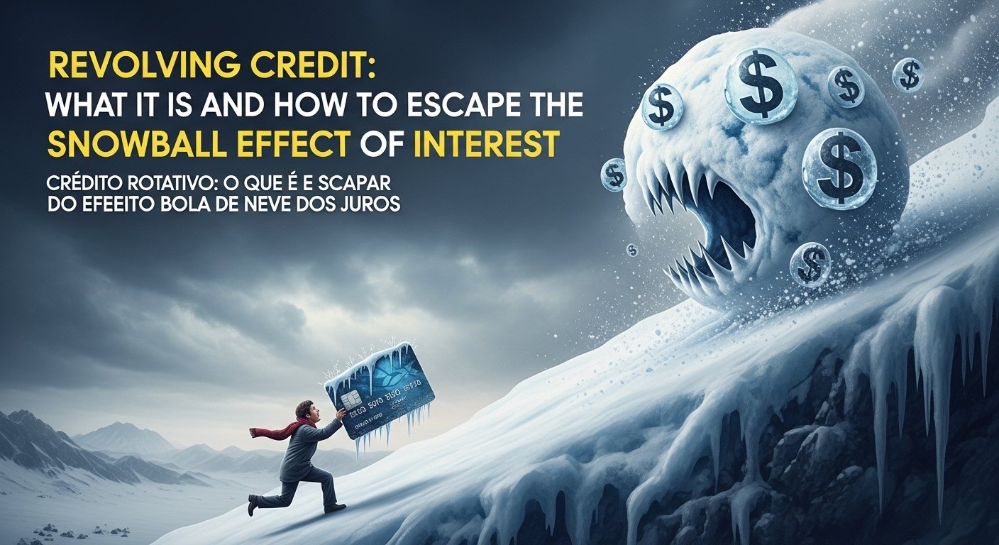 Crédito Rotativo: O Que É e Como Fugir da Bola de Neve dos Juros