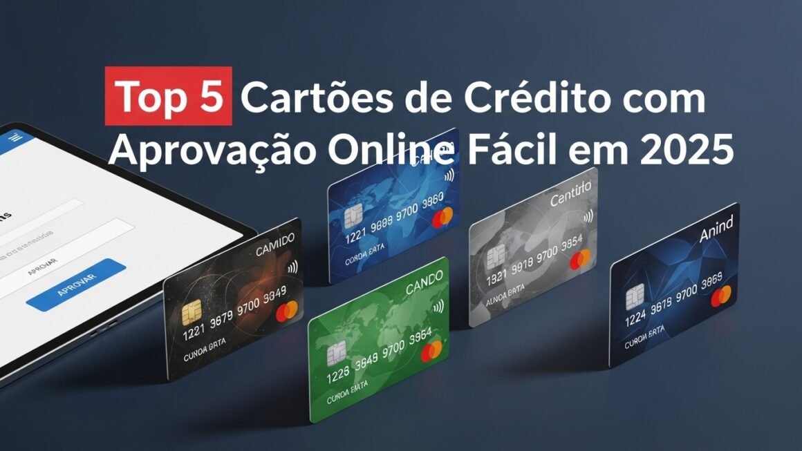 Top 5 Cartões de Crédito de Fácil Aprovação pela Internet em 2025