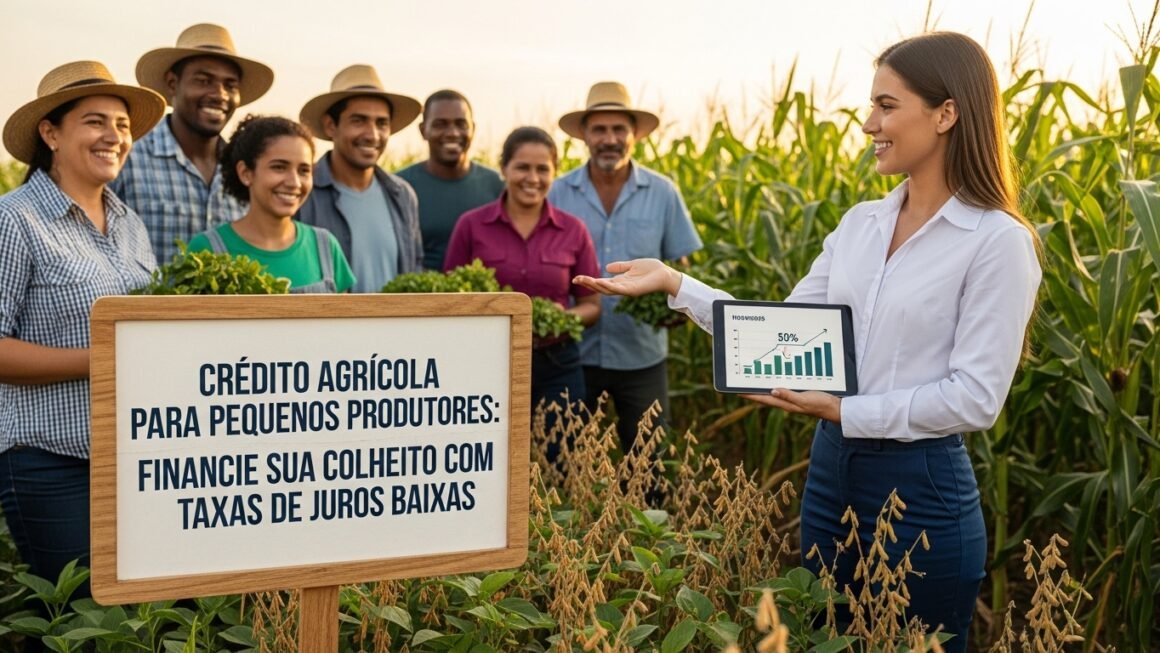 Crédito Agrícola para Pequenos Produtores: Financiando sua Safra com Juros Baixos