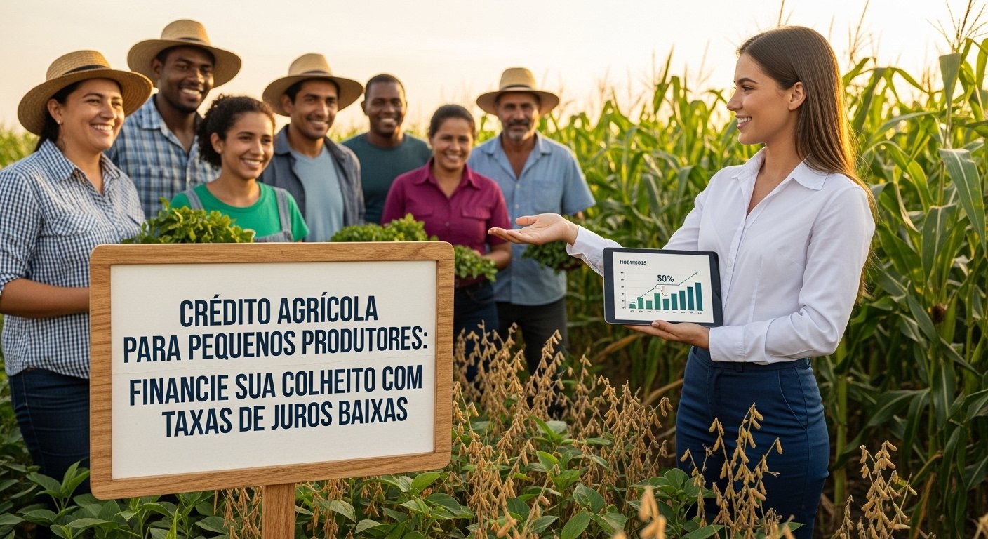 Crédito Agrícola para Pequenos Produtores: Financiando sua Safra com Juros Baixos