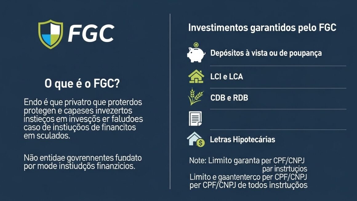 O que é o FGC e quais investimentos estão garantidos pelo Fundo Garantidor de Créditos?