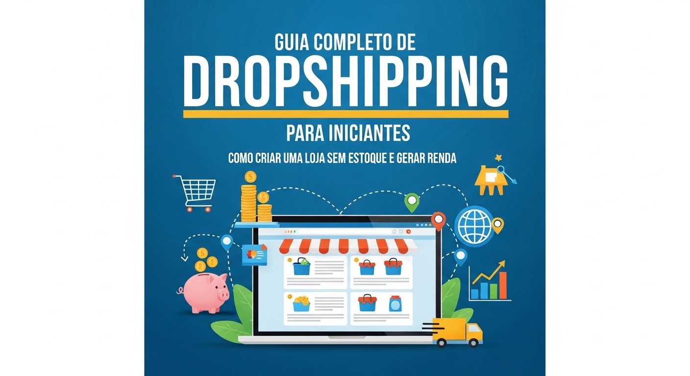 Guia Completo de Dropshipping para Iniciantes: Como Criar uma Loja Sem Estoque e Gerar Renda