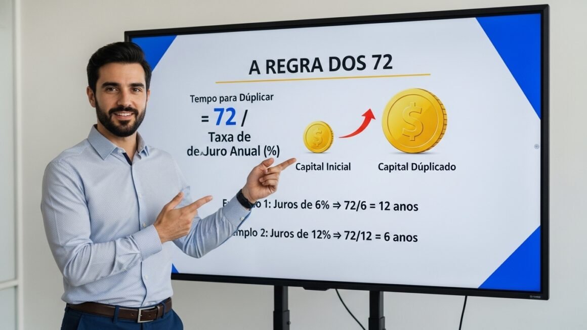 O que é a Regra dos 72 e como aplicá-la para dobrar seu capital rapidamente