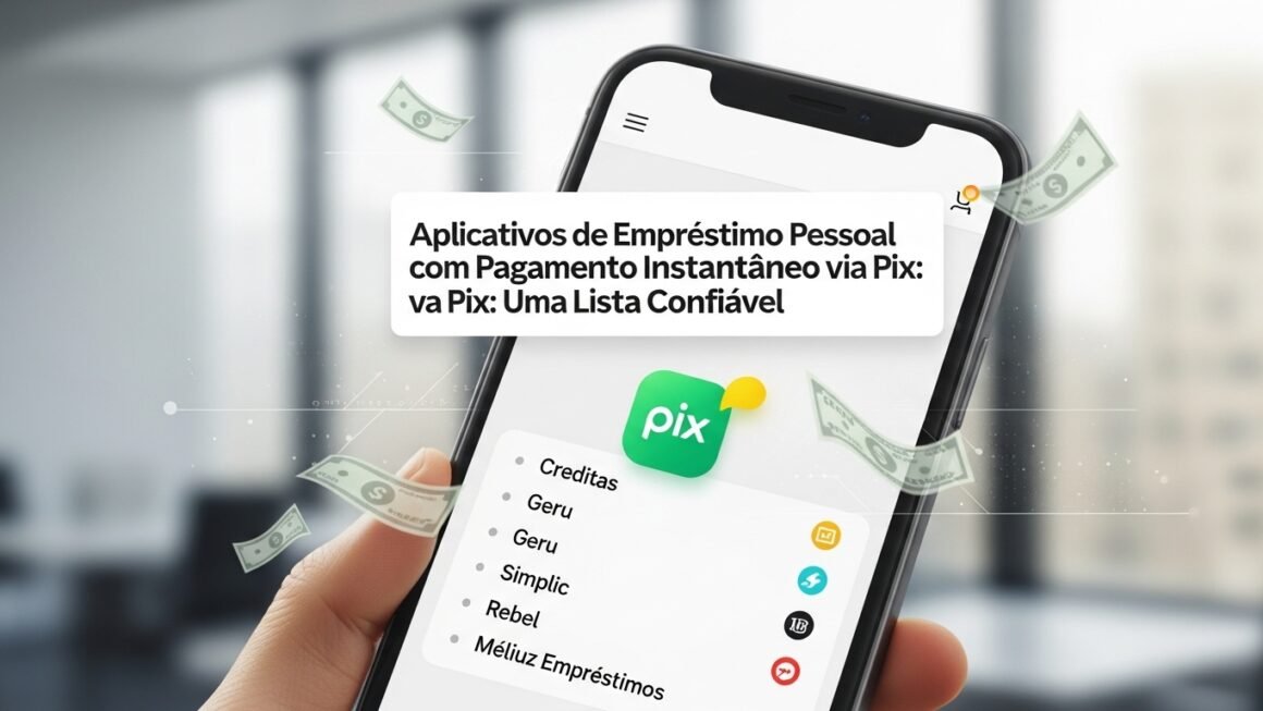 Aplicativos de Empréstimo Pessoal com Pagamento Instantâneo via Pix: Lista Confiável