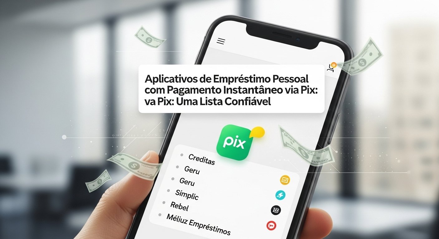 Aplicativos de Empréstimo Pessoal com Pagamento Instantâneo via Pix: Lista Confiável