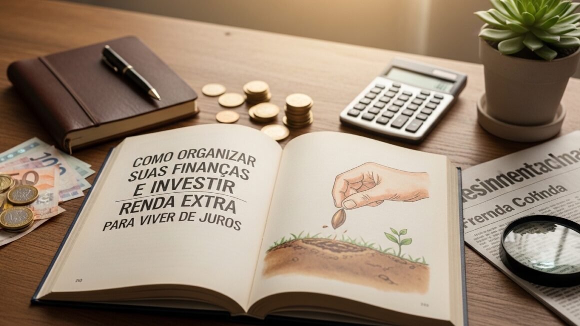 Como Organizar Suas Finanças e Investir Renda Extra para Viver de Juros