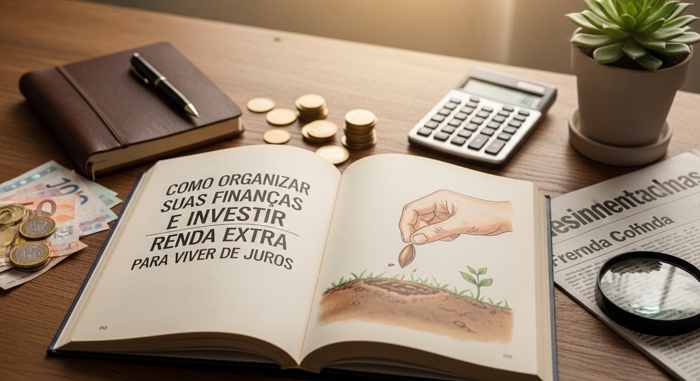 Como Organizar Suas Finanças e Investir Renda Extra para Viver de Juros