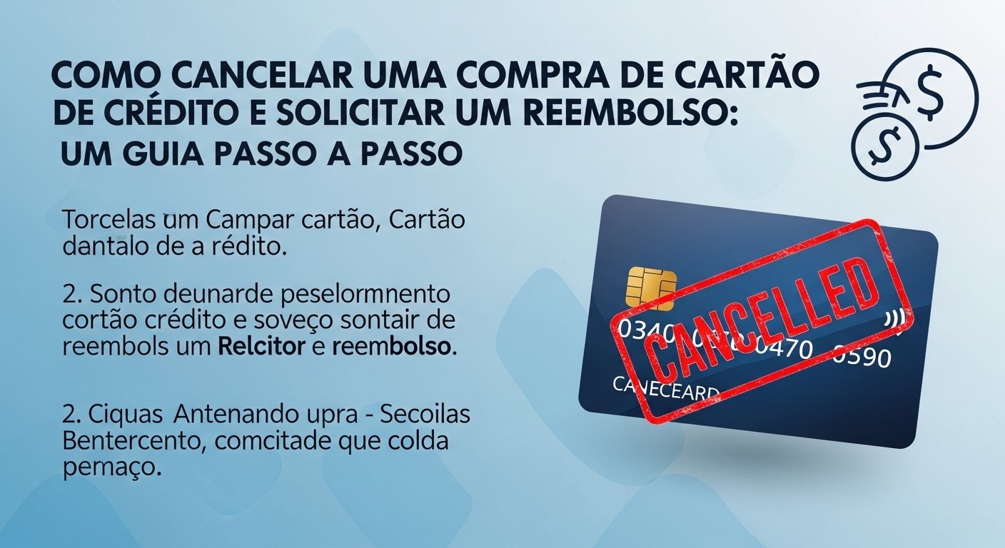 Como Cancelar uma Compra no Cartão de Crédito e Pedir Estorno: Um Guia Passo a Passo