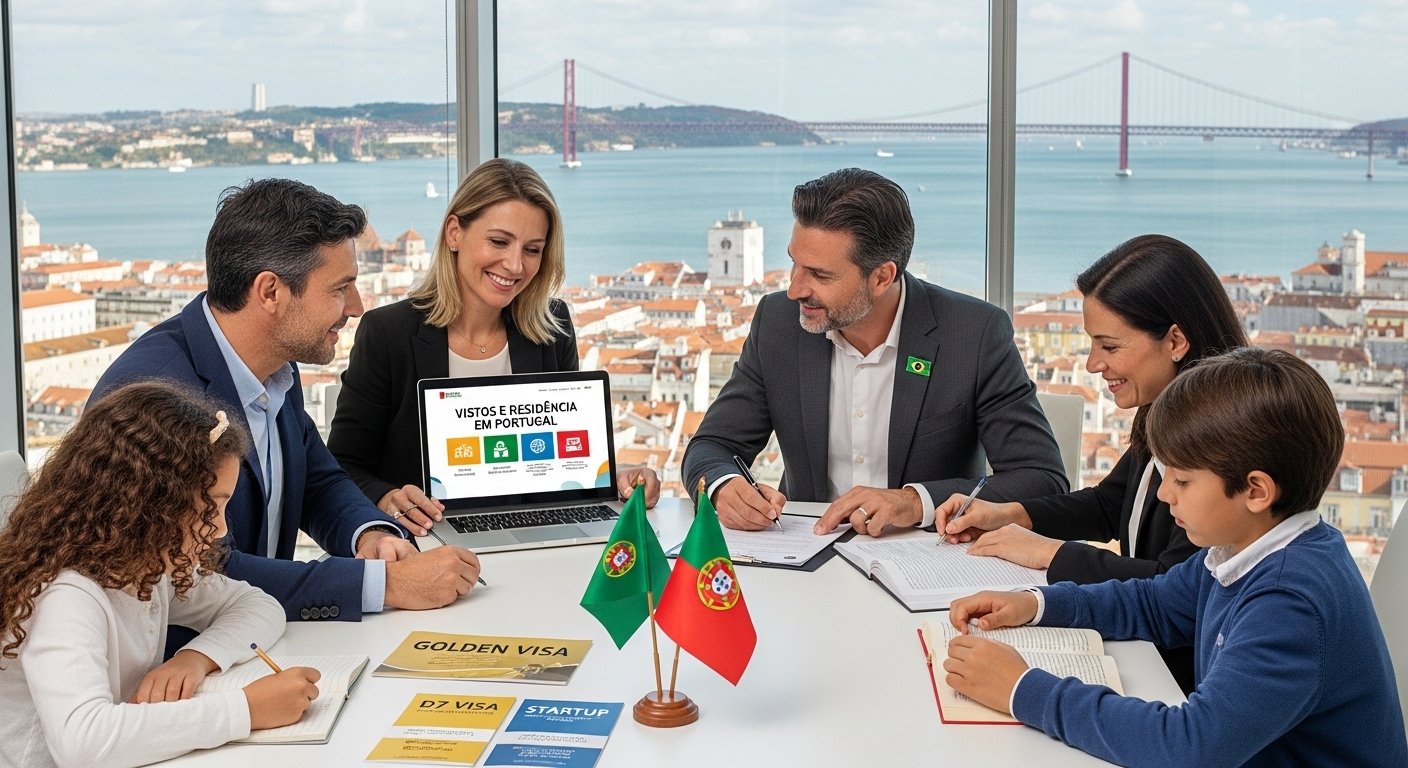 Investimentos em Portugal para Brasileiros: Como Obter Vistos e Garantir sua Residentência