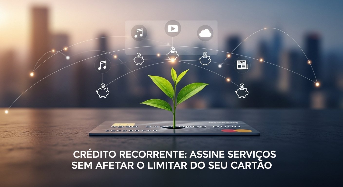 Crédito Recorrente: Assine Serviços Sem Comprometer o Limite do Seu Cartão