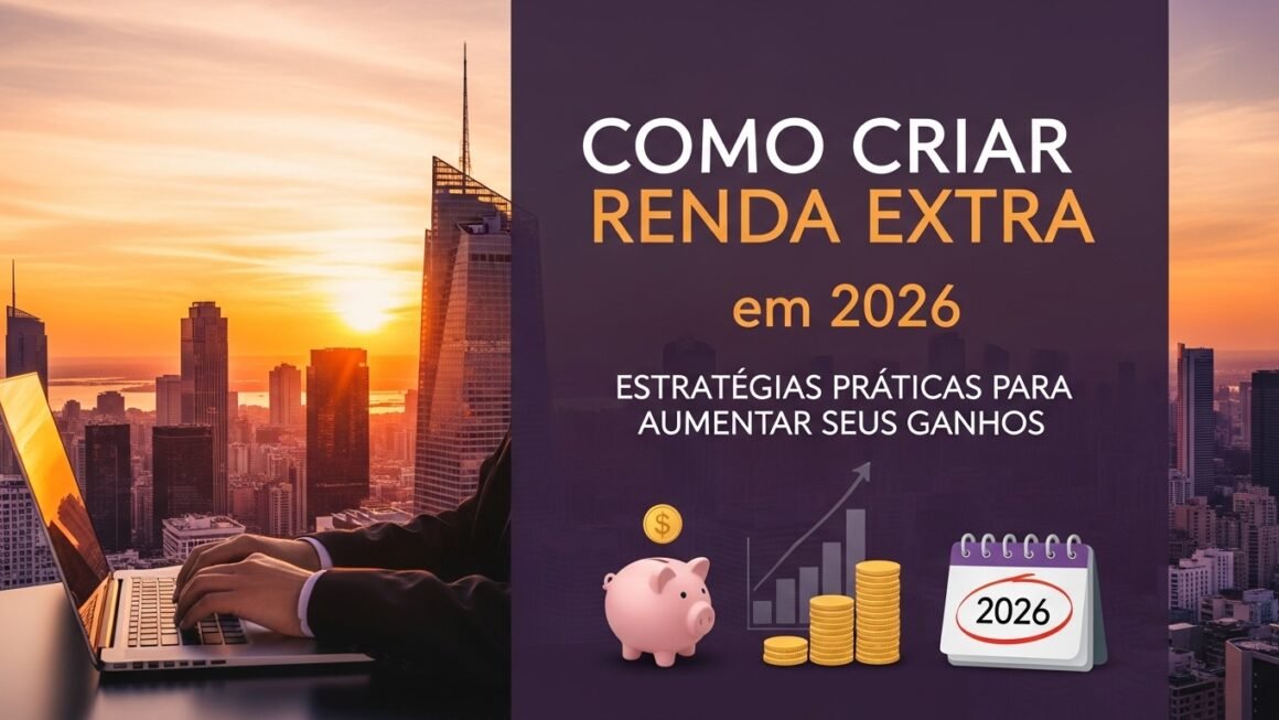 Como Criar Renda Extra em 2026: Estratégias Práticas para Aumentar seus Ganhos