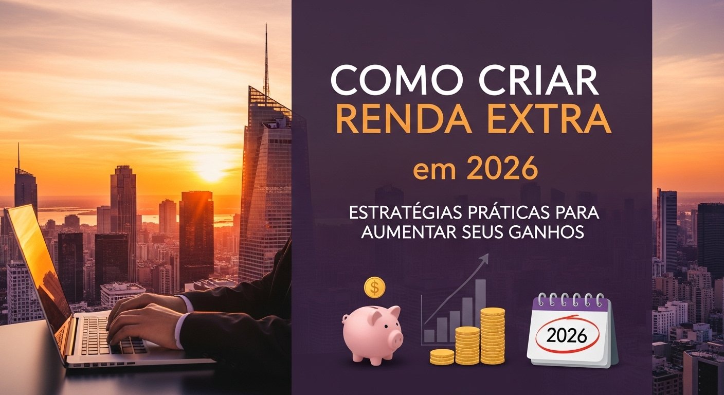 Como Criar Renda Extra em 2026: Estratégias Práticas para Aumentar seus Ganhos