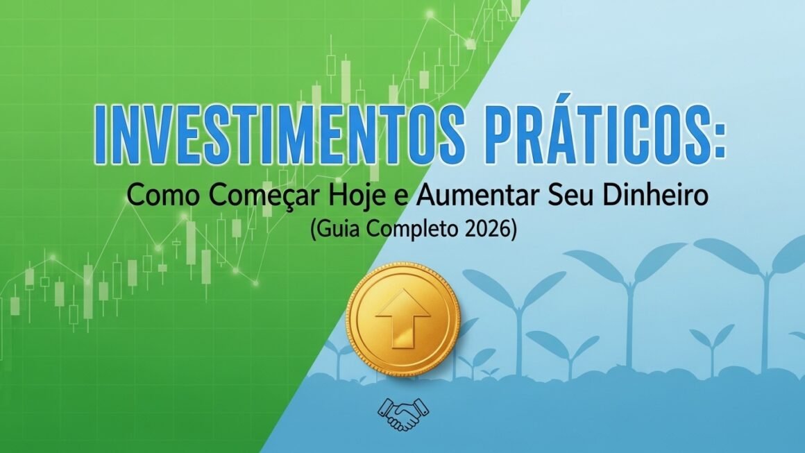 Investimentos Práticos: Como Começar Hoje e Fazer Seu Dinheiro Crescer (Guia Completo 2026)
