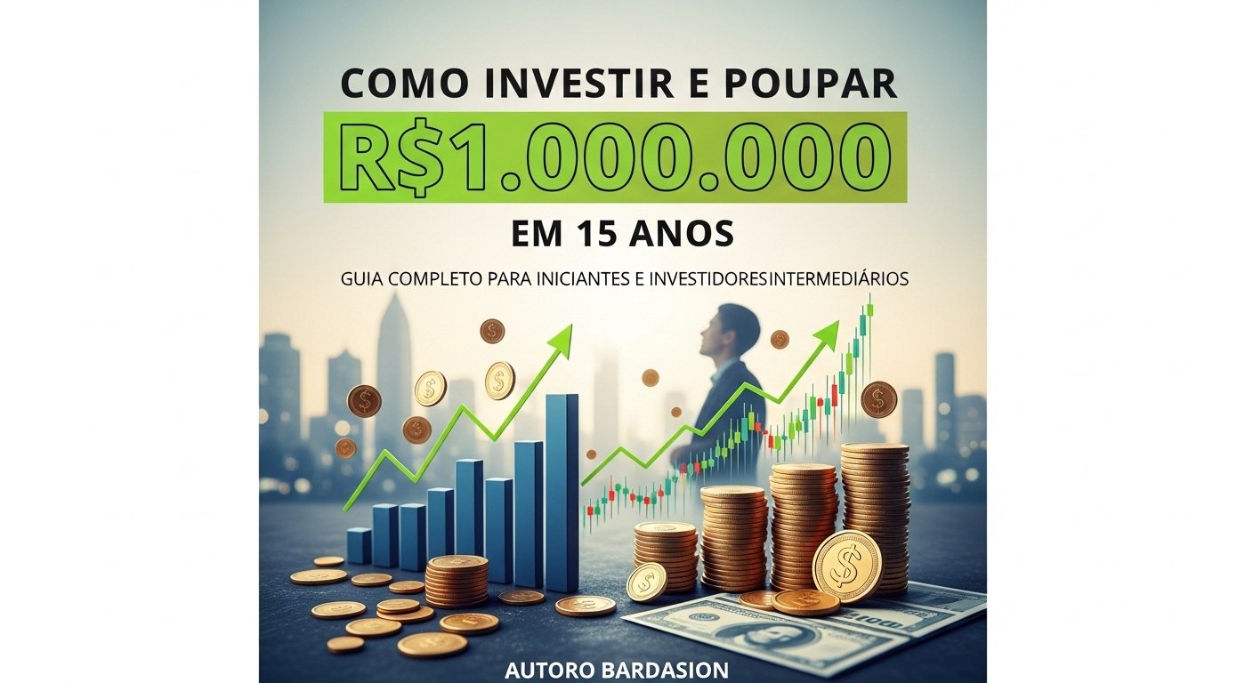Como Investir e Juntar R$1.000.000 em 15 Anos: Guia Completo para Iniciantes e Intermediários