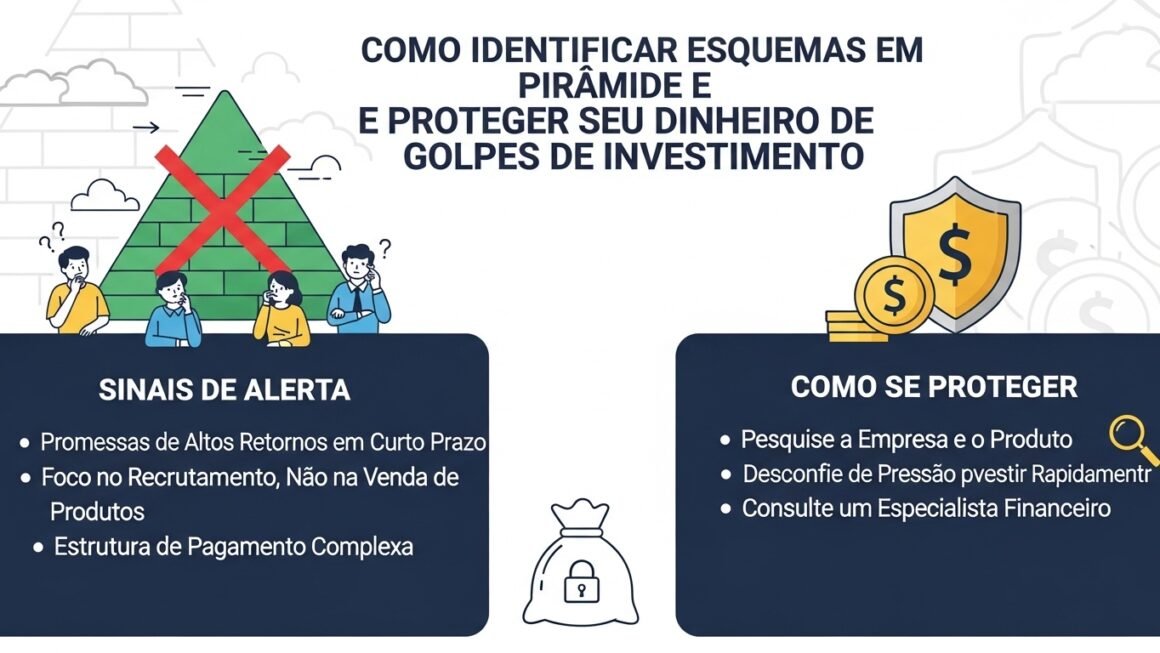 Como Identificar Pirâmides Financeiras e Proteger seu Dinheiro de Golpes de Investimentos