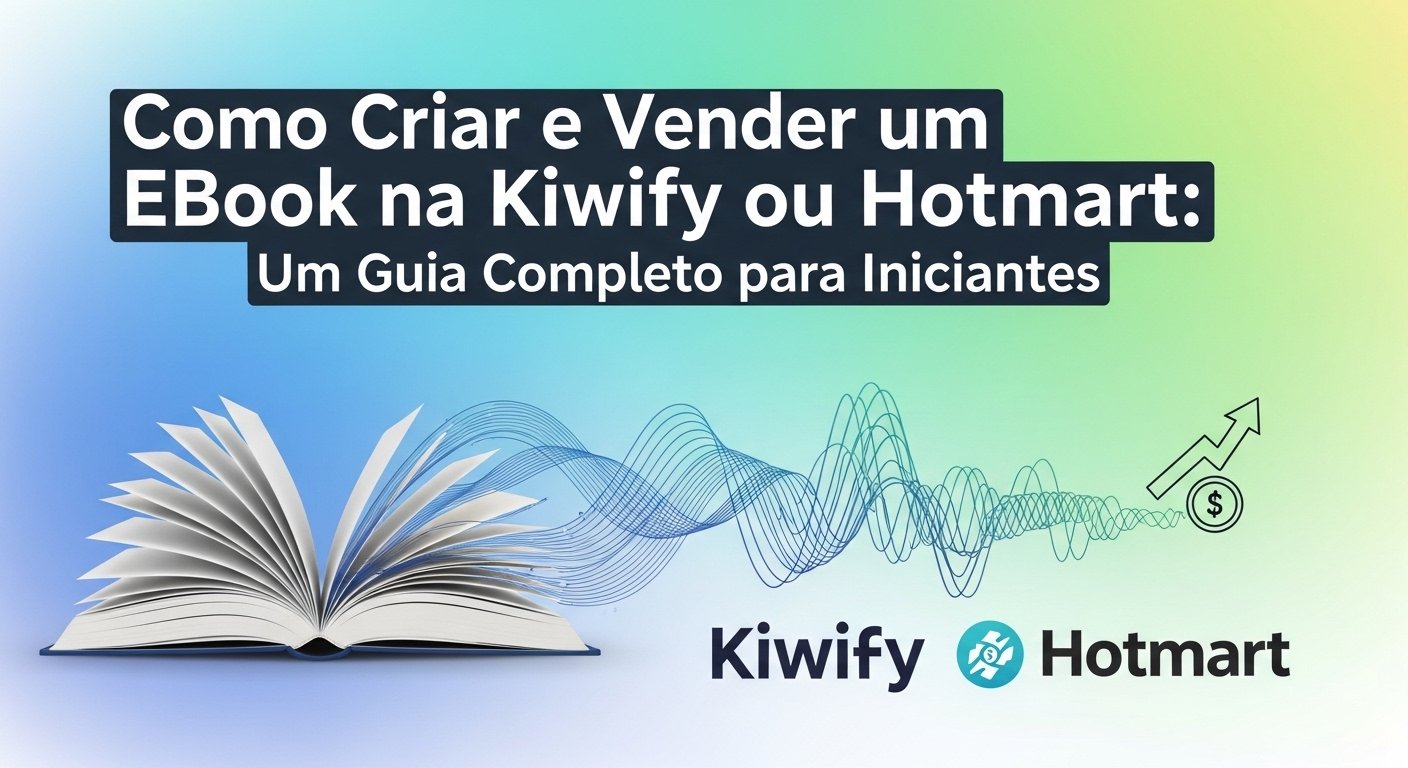 Como Criar e Vender um eBook na Kiwify ou Hotmart: Guia Completo para Iniciantes