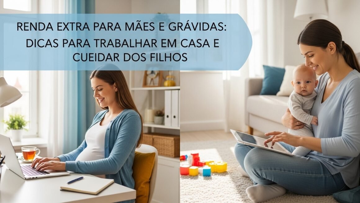 Renda Extra para Mães e Gestantes: Dicas de Trabalho em Casa e Cuidado Infantil