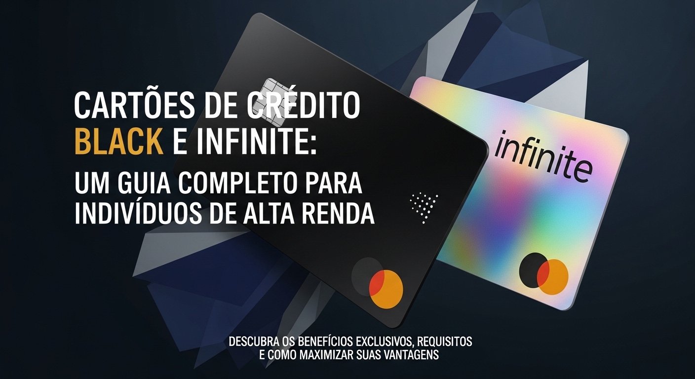 Cartão de Crédito Black e Infinite: Guia Completo para Alta Renda