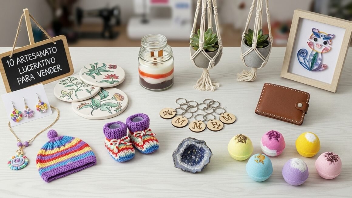 Artesanato para Vender: 10 Produtos Lucrativos para Empreendedores Criativos