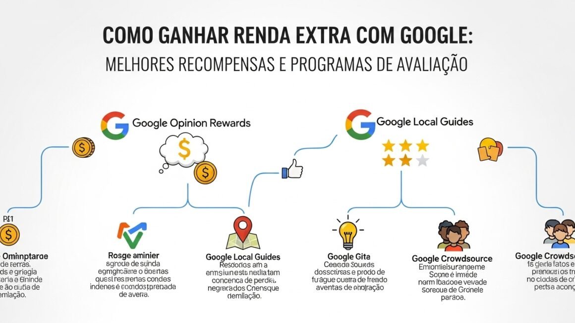 Como Conseguir Renda Extra com o Google: Melhores Programas de Recompensas e Avaliações