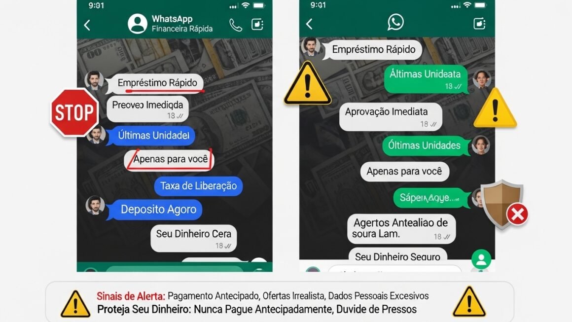 Golpe do Empréstimo Falso no WhatsApp: Como Identificar Sinais de Alerta e Proteger Seu Dinheiro
