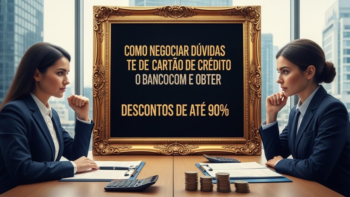 Como Negociar Dívidas de Cartão de Crédito com o Banco e Obter Descontos de Até 90%
