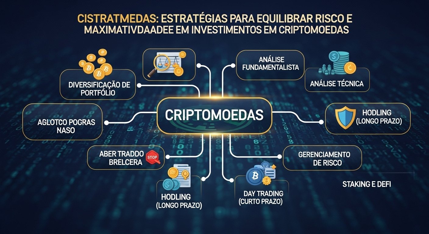 Investimentos em Criptomoedas: Estratégias para Equilibrar Risco e Maximizar Rentabilidade