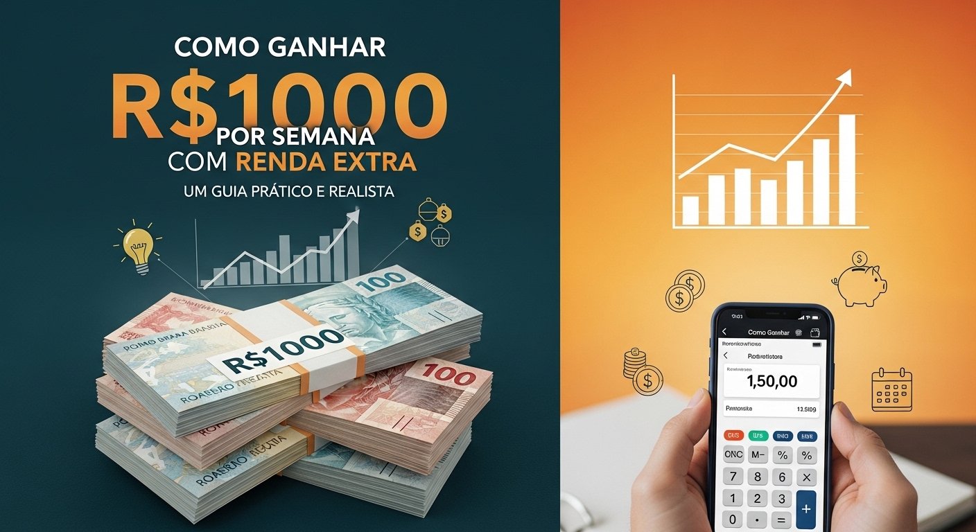 Como Fazer R$1000 por Semana com Renda Extra: Guia Completo