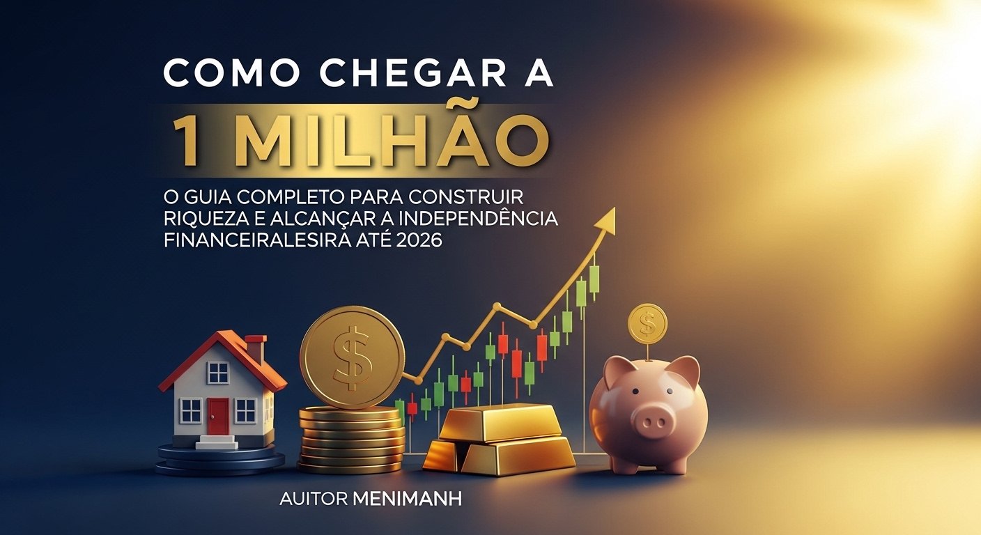 Como Chegar a 1 Milhão: Guia Completo para Acumular Patrimônio e Alcançar a Independência Financeira em 2026