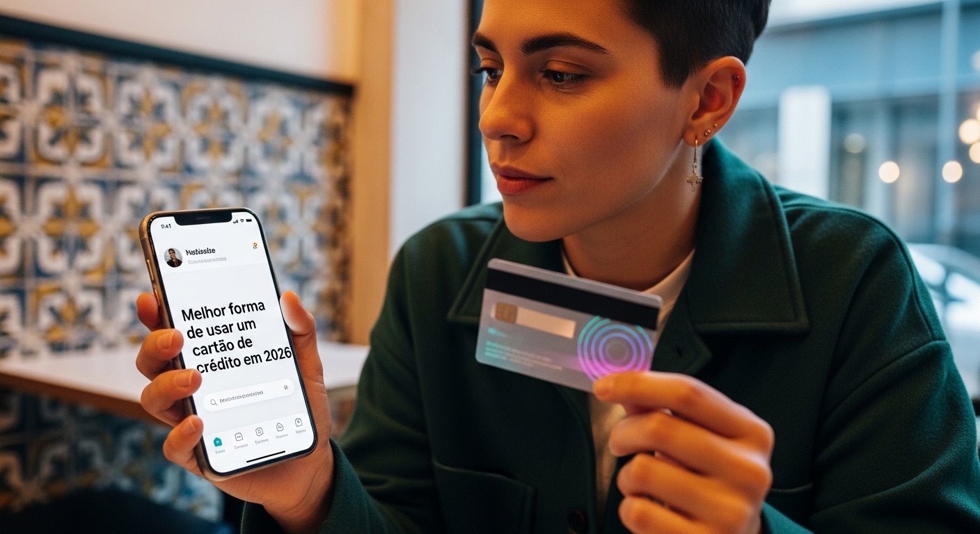 Melhor maneira de usar o cartão de crédito em 2026