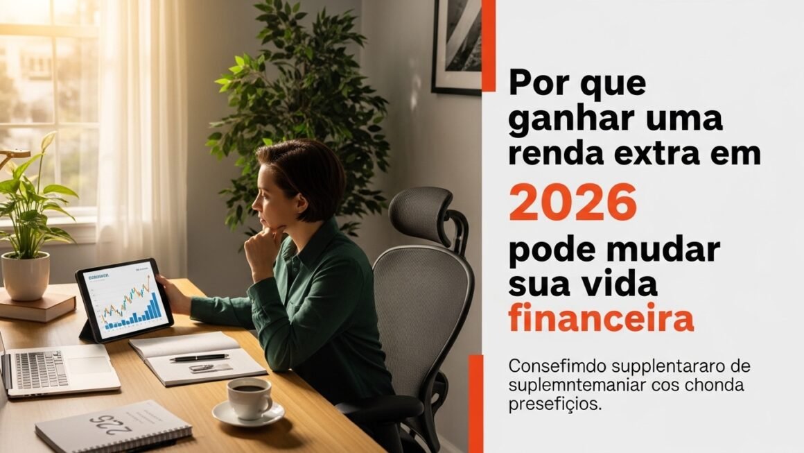 Por que a importância de fazer renda extra em 2026 pode mudar sua vida financeira