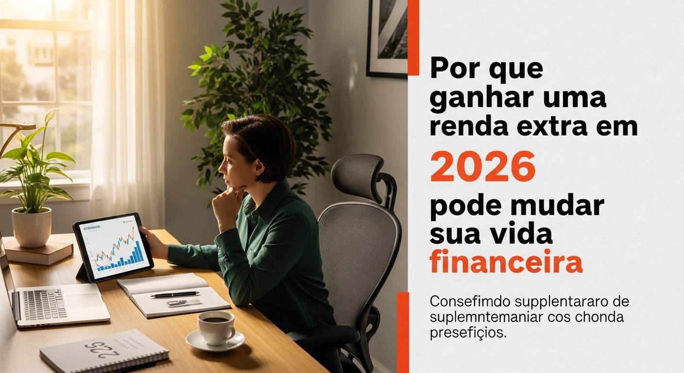 Por que a importância de fazer renda extra em 2026 pode mudar sua vida financeira