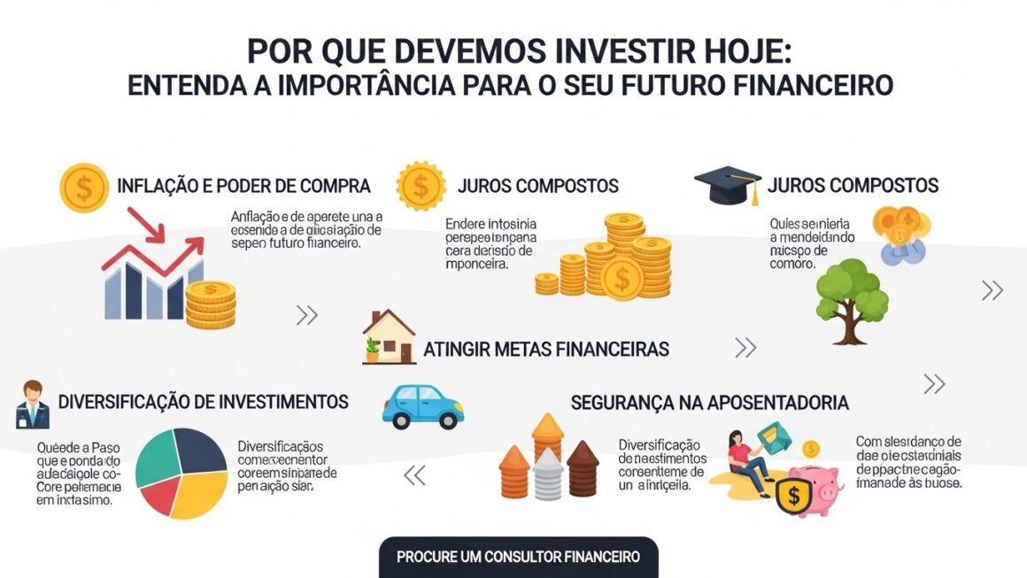 Por que devemos investir nos dias de hoje: entenda a importância para seu futuro financeiro