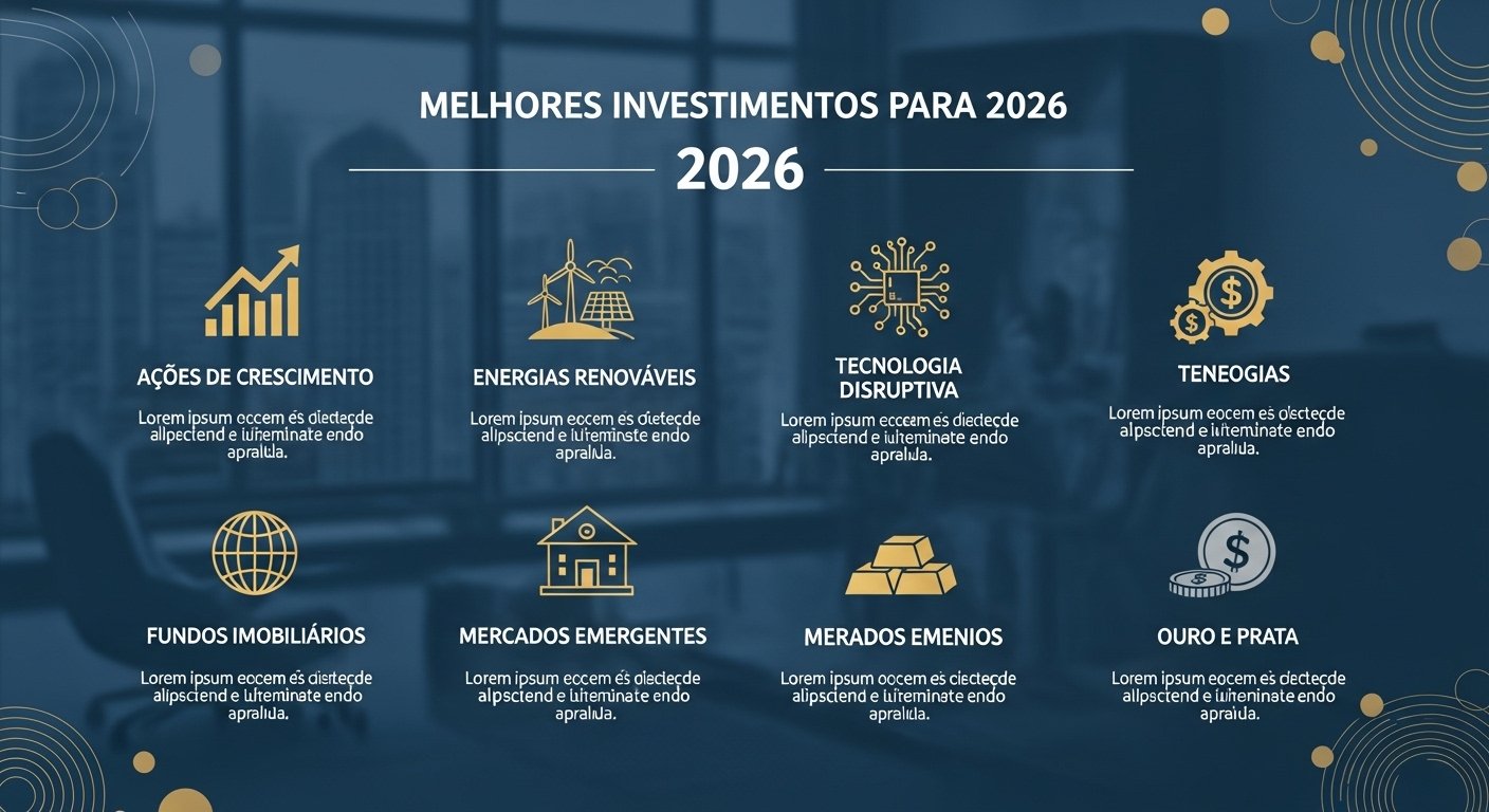 Melhores investimentos para 2026