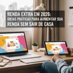 Renda extra em 2026: ideias práticas para aumentar sua renda sem sair de casa