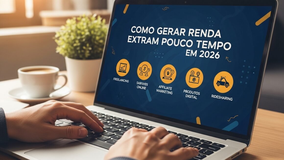 💰 Como fazer renda extra mesmo com pouco tempo em 2026 (guia prático para começar hoje)