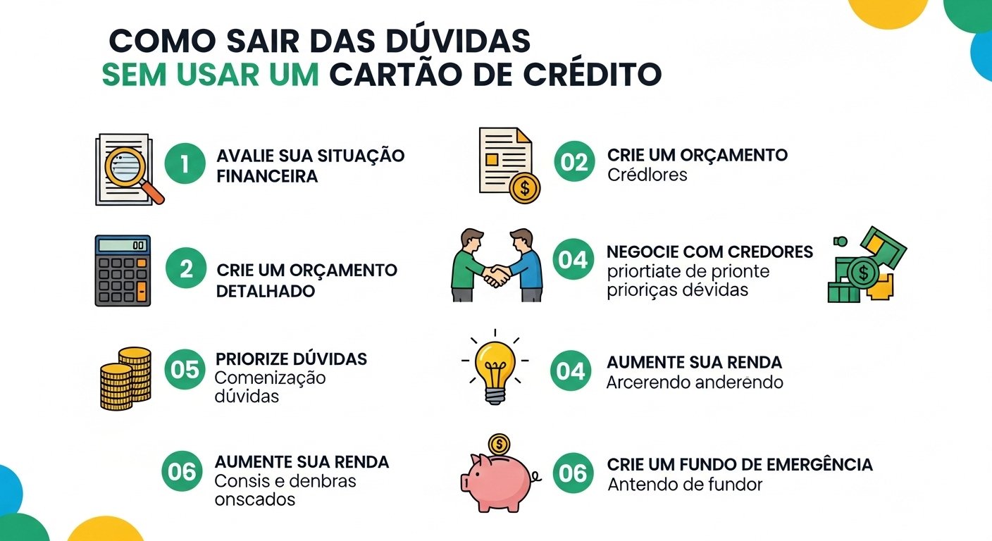Como Sair das Dívidas Sem Usar Cartão de Crédito