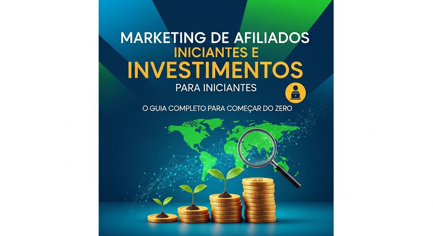 Afiliados Iniciantes e Investimentos: O Guia Completo Para Começar do Zero
